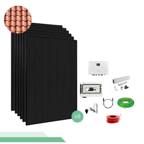 kit résidentiel 3 kWc SUNPOWER - 375Wc - Full black