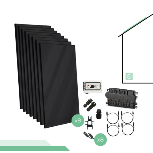 Kit Autoconsommation VOLTEC - APSYSTEMS 8 panneaux